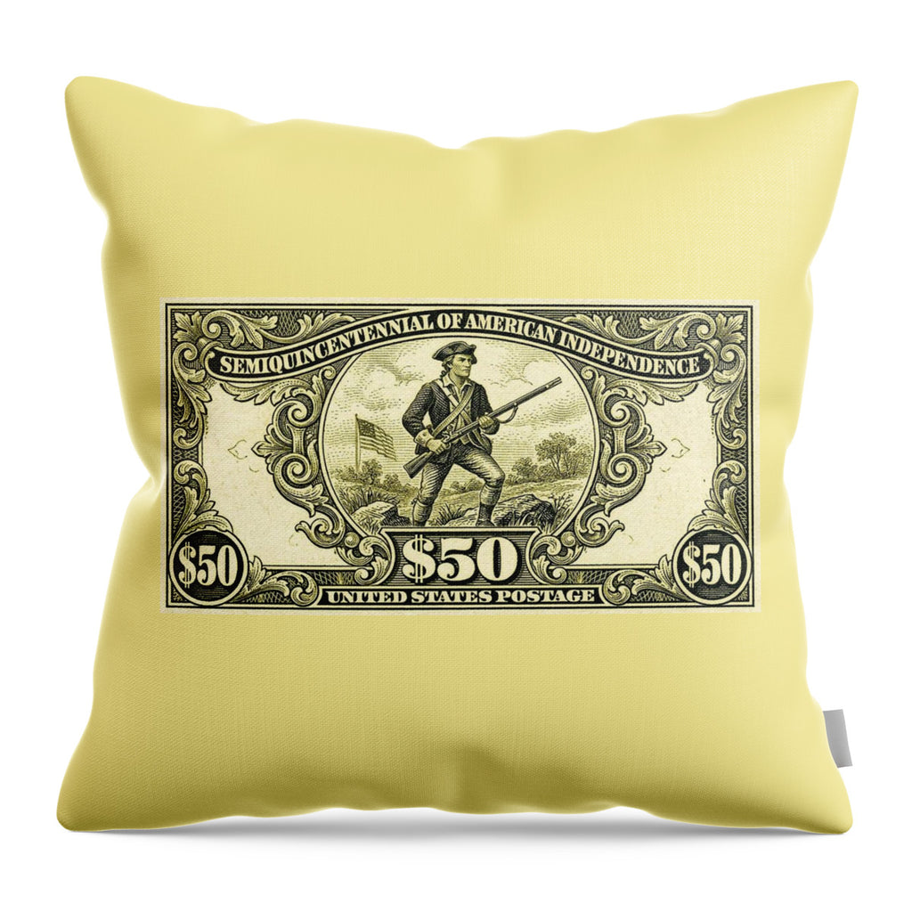 Semiquin $50 - Throw Pillow