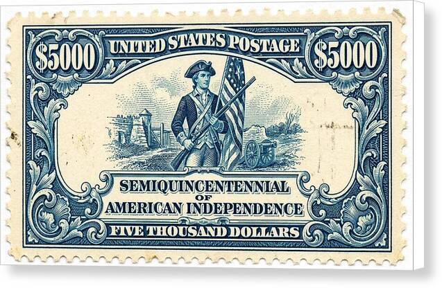 Semiquin $5,000 2 - Canvas Print