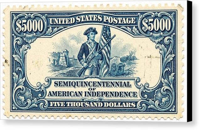 Semiquin $5,000 2 - Canvas Print