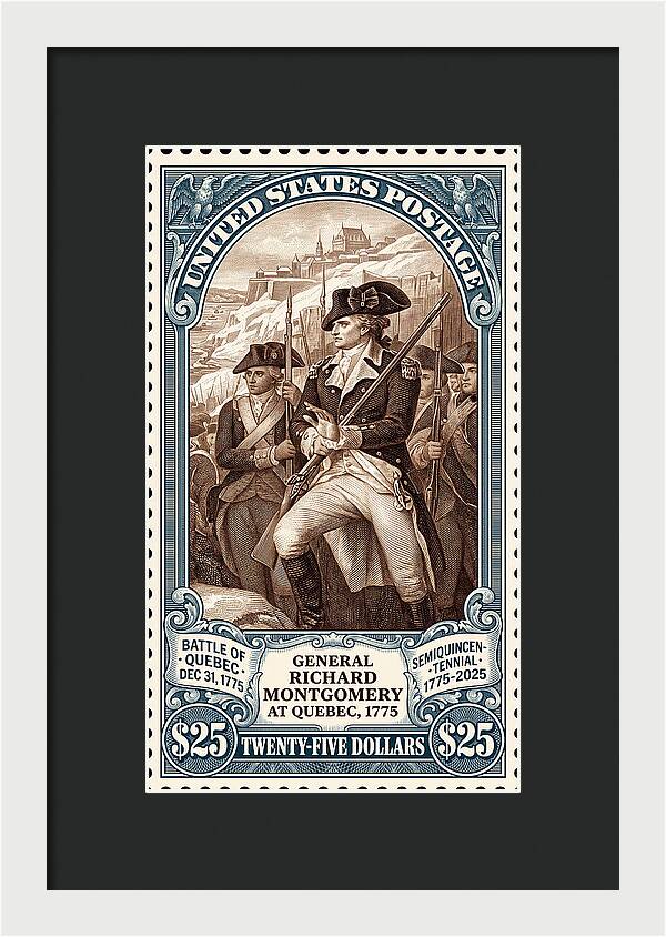 Siege of Quebec $25 - Framed Print