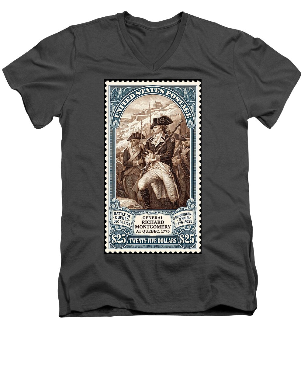 Siege of Quebec $25 - Men's V-Neck T-Shirt