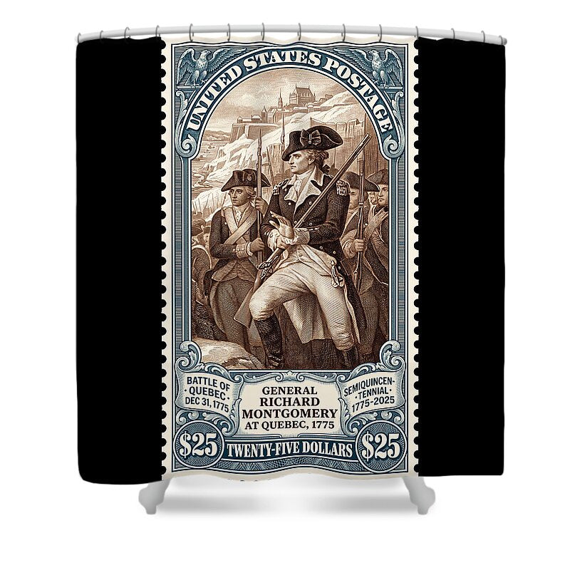 Siege of Quebec $25 - Shower Curtain