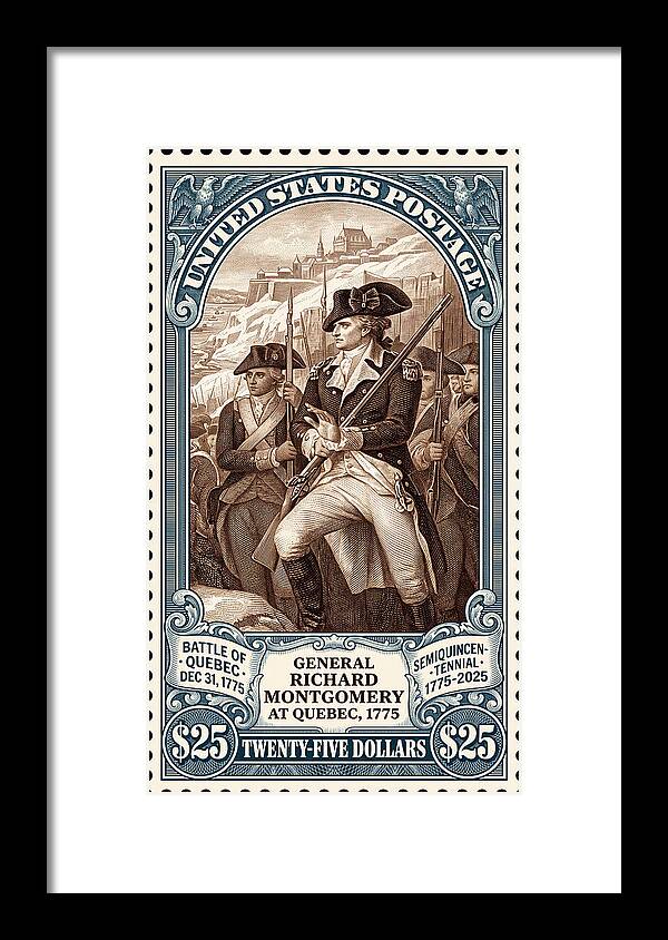 Siege of Quebec $25 - Framed Print