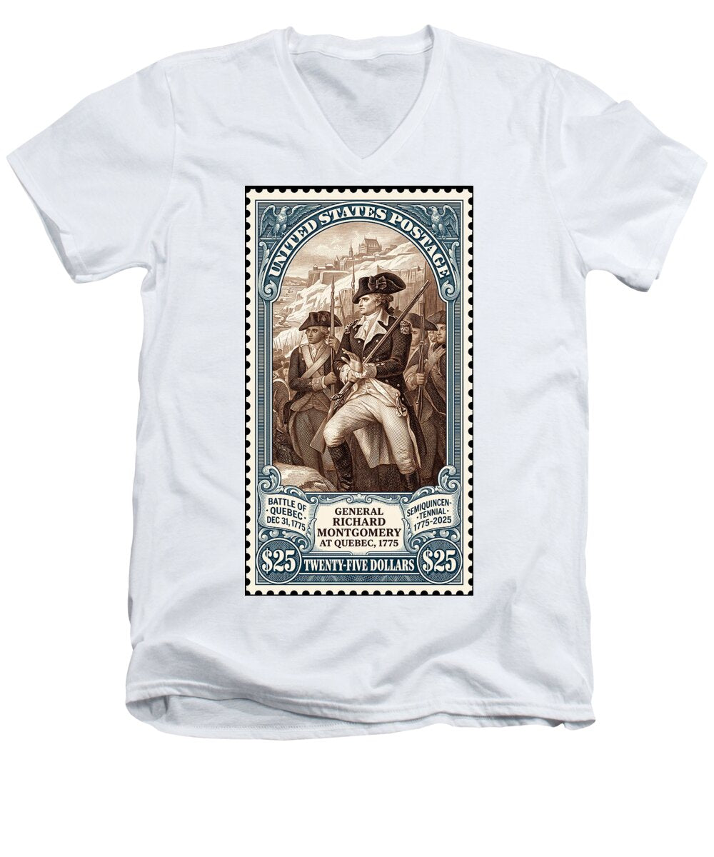 Siege of Quebec $25 - Men's V-Neck T-Shirt