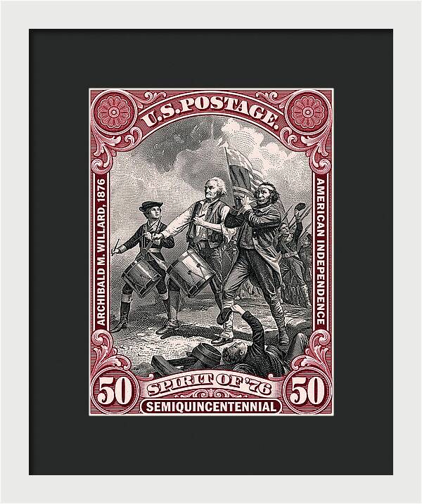 Spirit of 76 50 - Framed Print