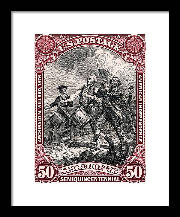 Spirit of 76 50 - Framed Print
