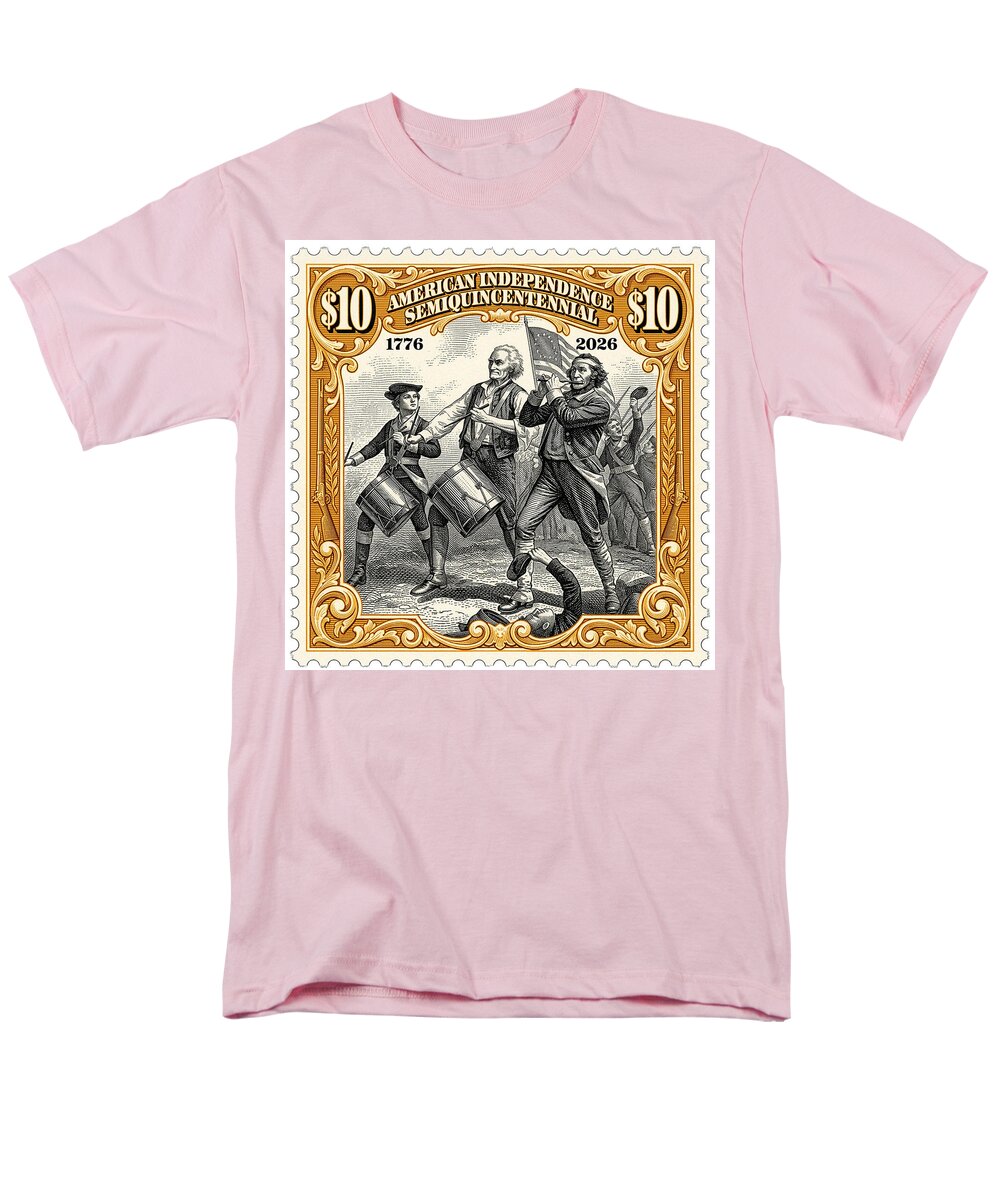 Spirit of '76 Stamp $10 2 - Men's T-Shirt  (Regular Fit)