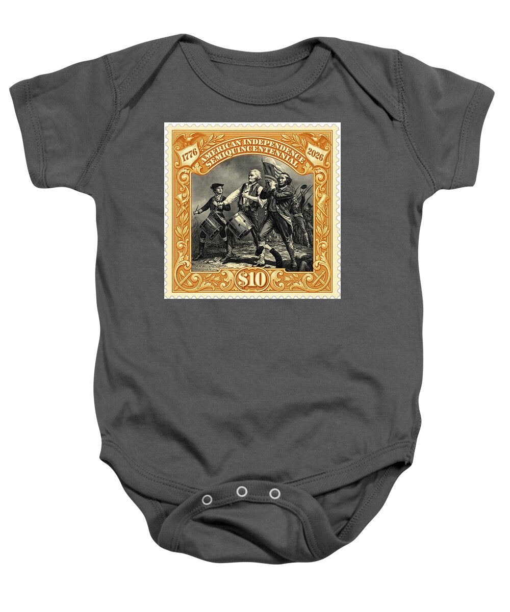 Spirit of '76 Stamp $10 - Baby One-Piece