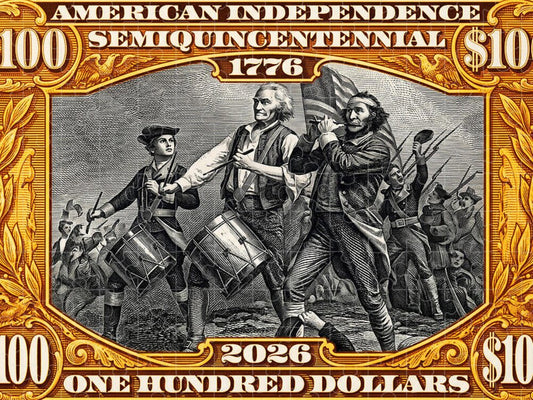 Spirit of '76 Stamp $100 - Puzzle