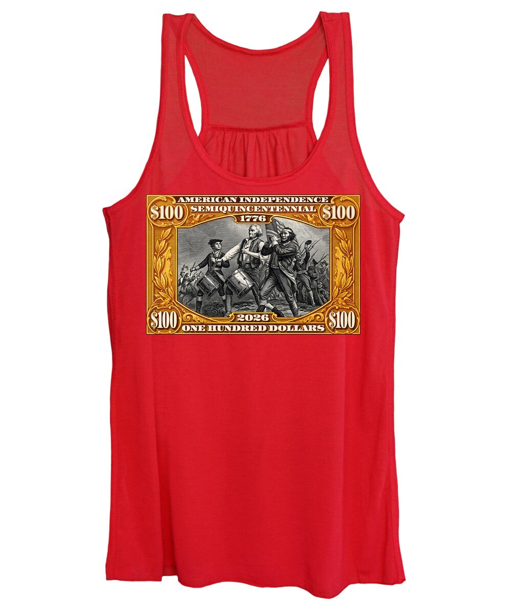 Spirit of '76 Stamp $100 - Women's Tank Top