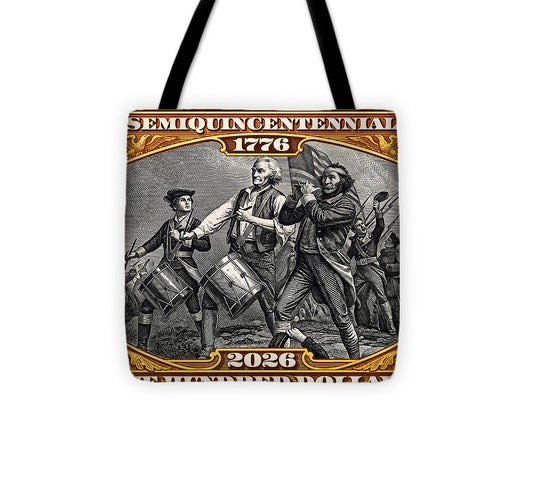 Spirit of '76 Stamp $100 - Tote Bag