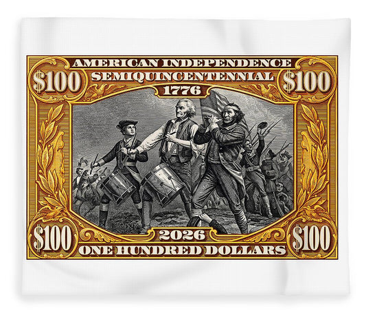 Spirit of '76 Stamp $100 - Blanket