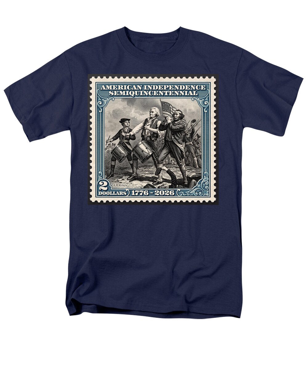 Spirit of '76 Stamp $2 - Men's T-Shirt  (Regular Fit)