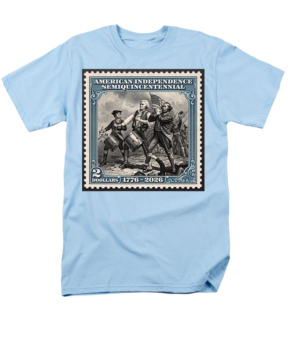 Spirit of '76 Stamp $2 - Men's T-Shirt  (Regular Fit)