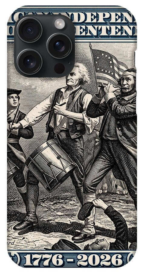 Spirit of '76 Stamp $2 - Phone Case