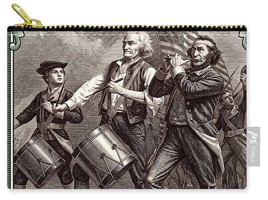 Spirit of '76 Stamp $3 2 - Zip Pouch