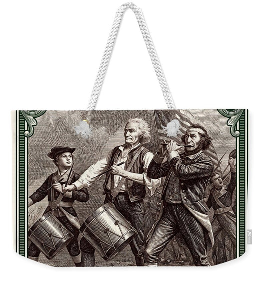 Spirit of '76 Stamp $3 2 - Weekender Tote Bag