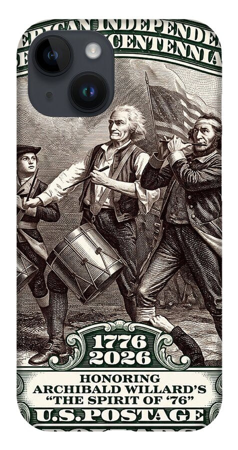 Spirit of '76 Stamp $3 2 - Phone Case