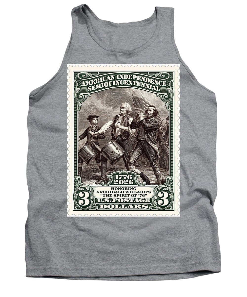 Spirit of '76 Stamp $3 2 - Tank Top