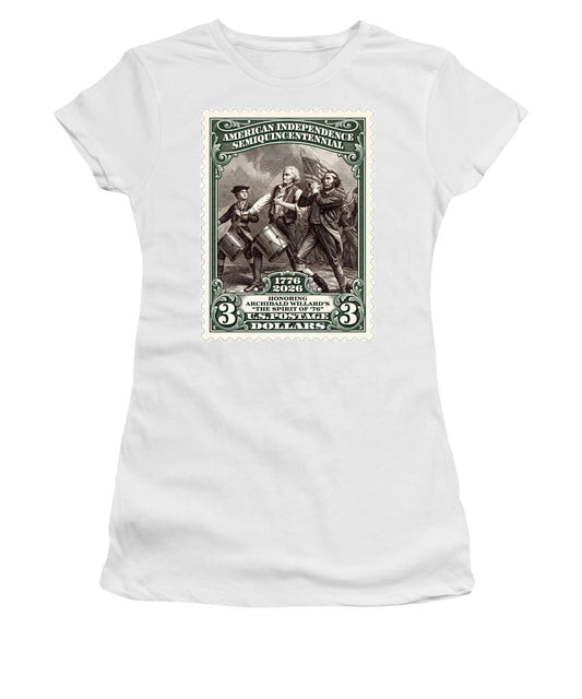 Spirit of '76 Stamp $3 2 - Women's T-Shirt