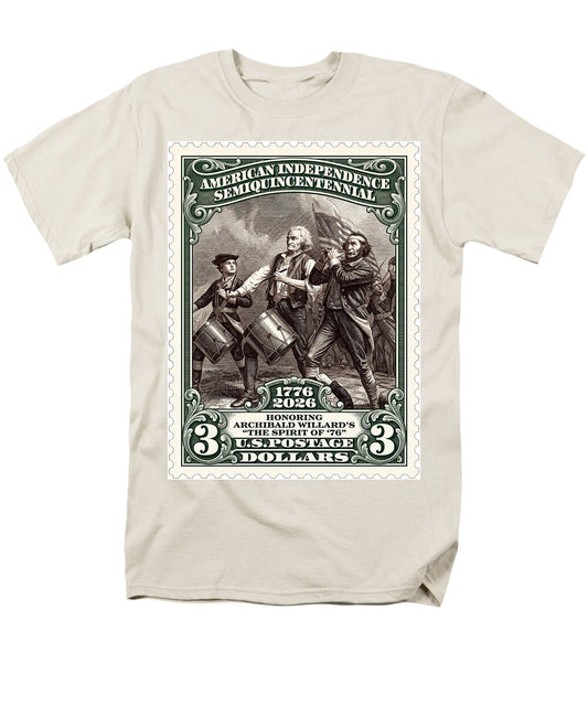 Spirit of '76 Stamp $3 2 - Men's T-Shirt  (Regular Fit)