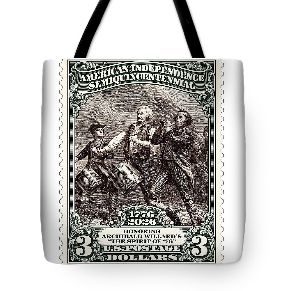Spirit of '76 Stamp $3 2 - Tote Bag