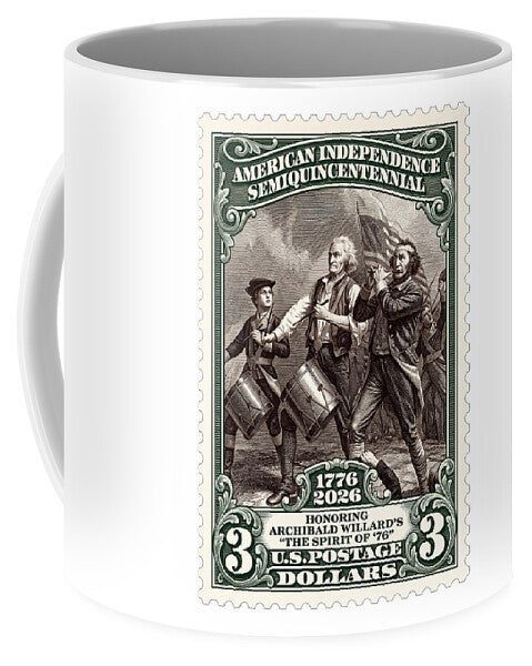 Spirit of '76 Stamp $3 2 - Mug