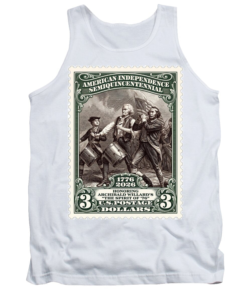 Spirit of '76 Stamp $3 2 - Tank Top