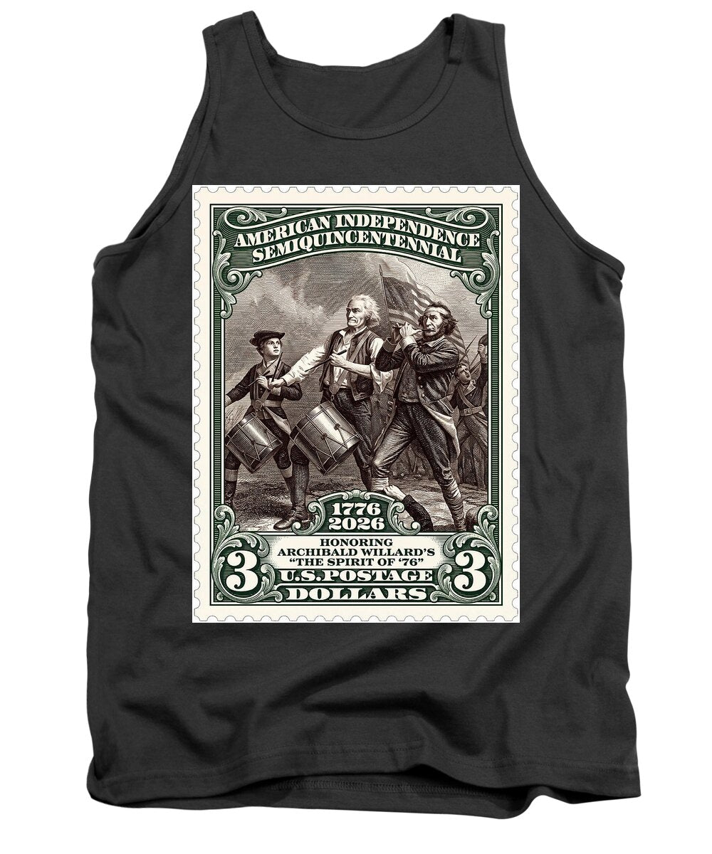 Spirit of '76 Stamp $3 2 - Tank Top