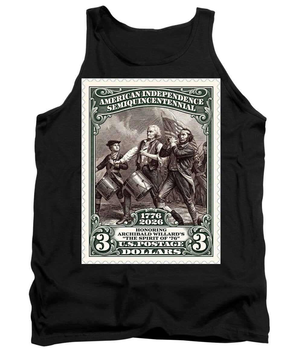 Spirit of '76 Stamp $3 2 - Tank Top