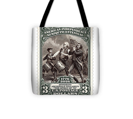 Spirit of '76 Stamp $3 2 - Tote Bag