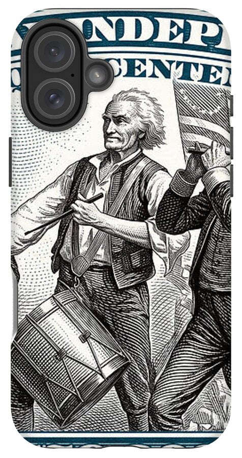 Spirit of '76 Stamp $50 - Phone Case