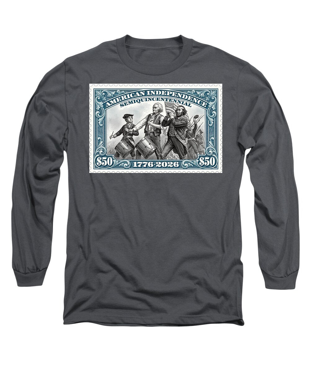 Spirit of '76 Stamp $50 - Long Sleeve T-Shirt