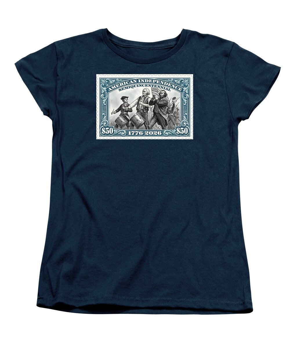 Spirit of '76 Stamp $50 - Women's T-Shirt (Standard Fit)