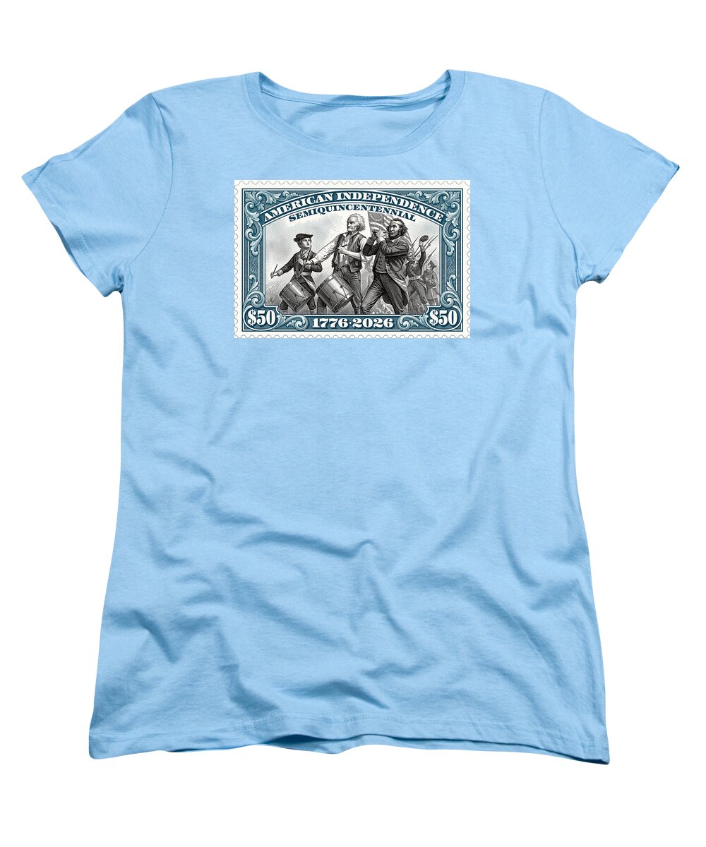 Spirit of '76 Stamp $50 - Women's T-Shirt (Standard Fit)