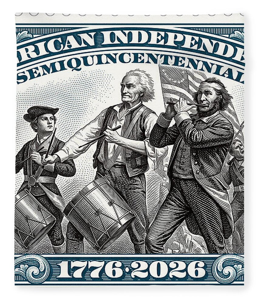 Spirit of '76 Stamp $50 - Blanket