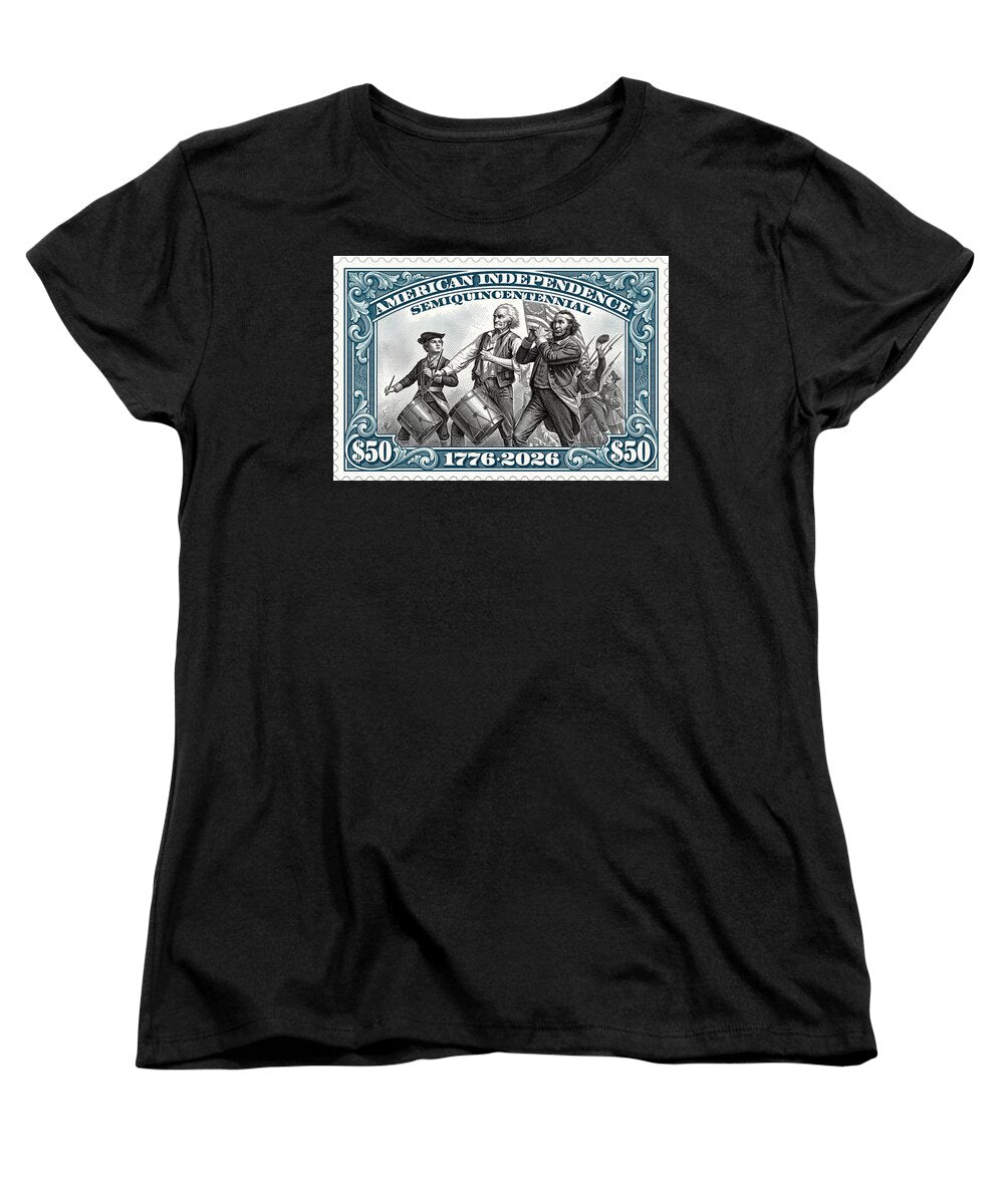 Spirit of '76 Stamp $50 - Women's T-Shirt (Standard Fit)