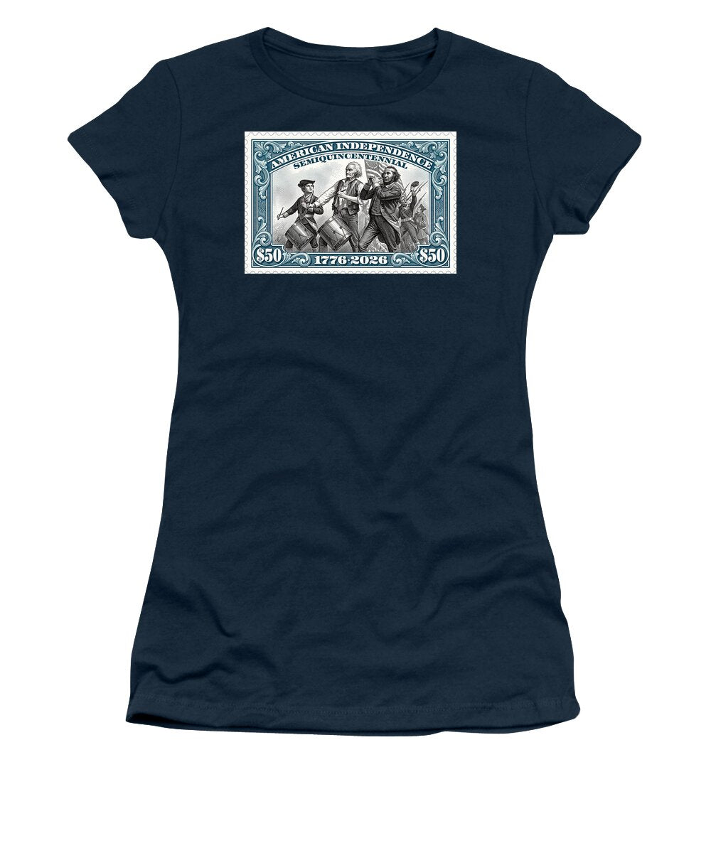 Spirit of '76 Stamp $50 - Women's T-Shirt