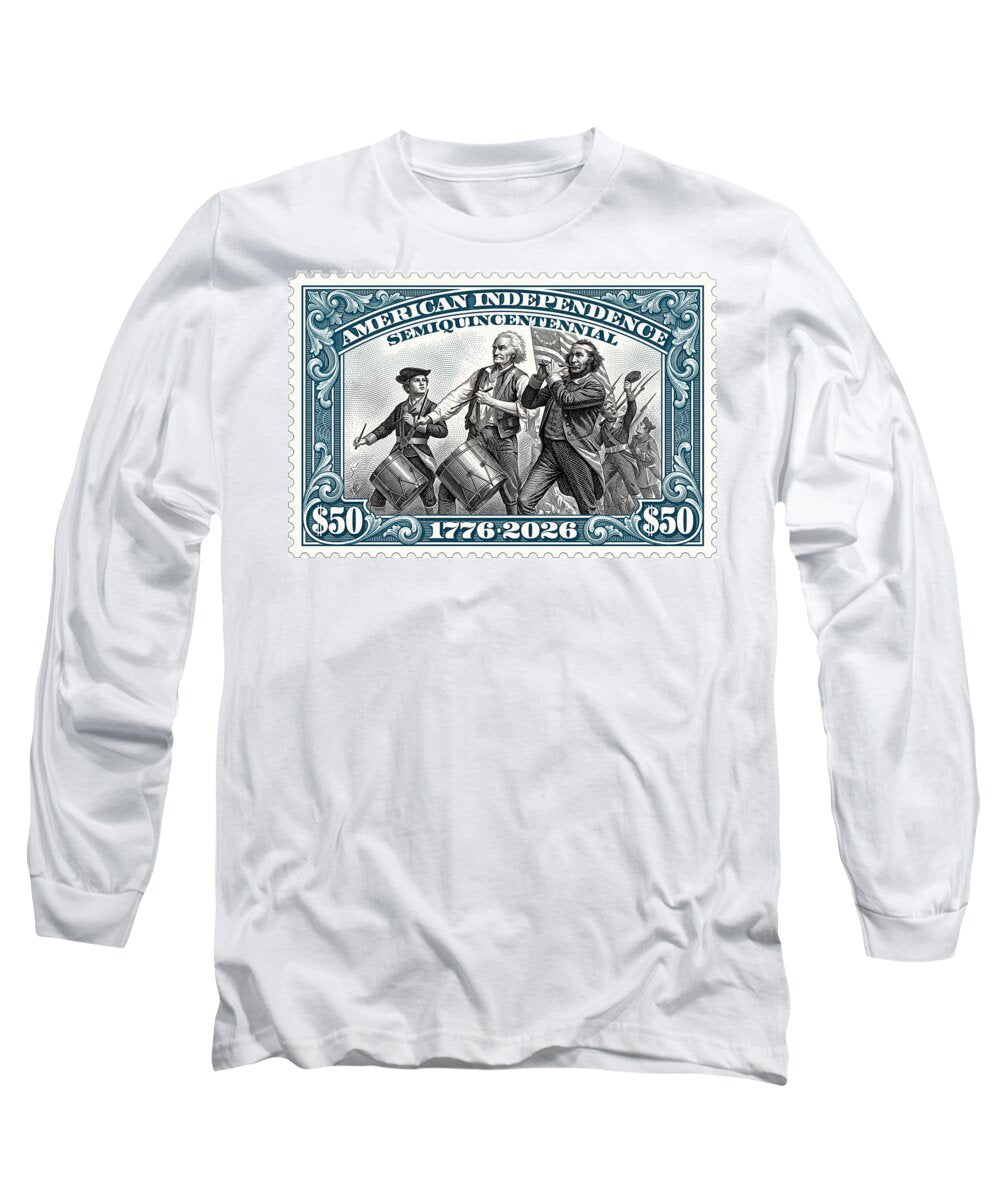 Spirit of '76 Stamp $50 - Long Sleeve T-Shirt