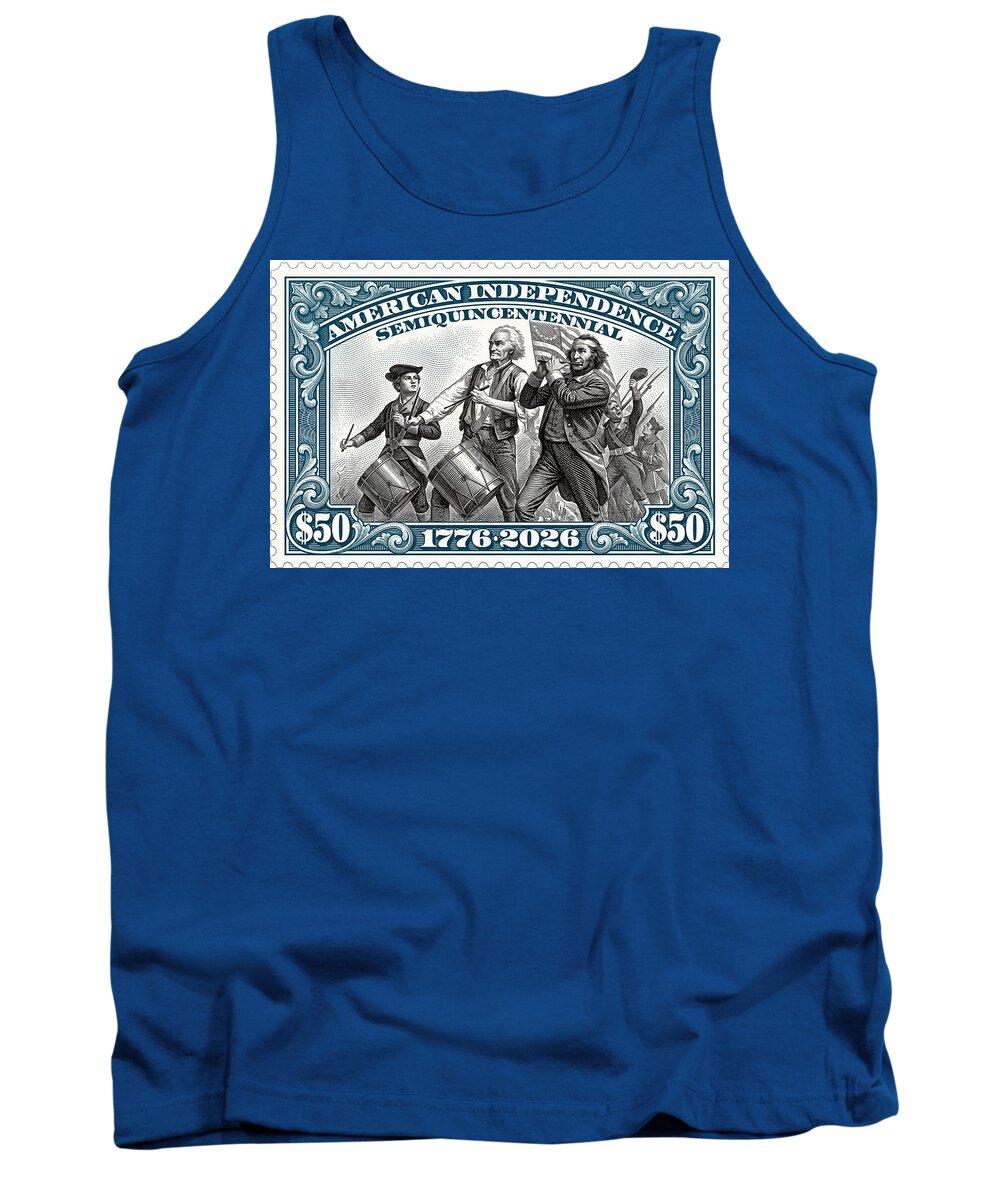 Spirit of '76 Stamp $50 - Tank Top