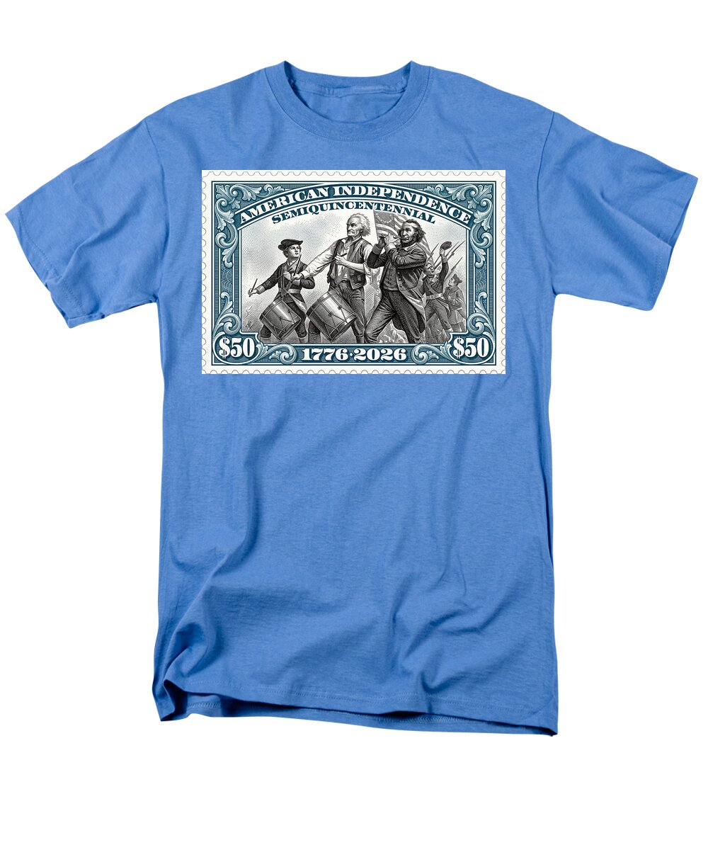 Spirit of '76 Stamp $50 - Men's T-Shirt  (Regular Fit)