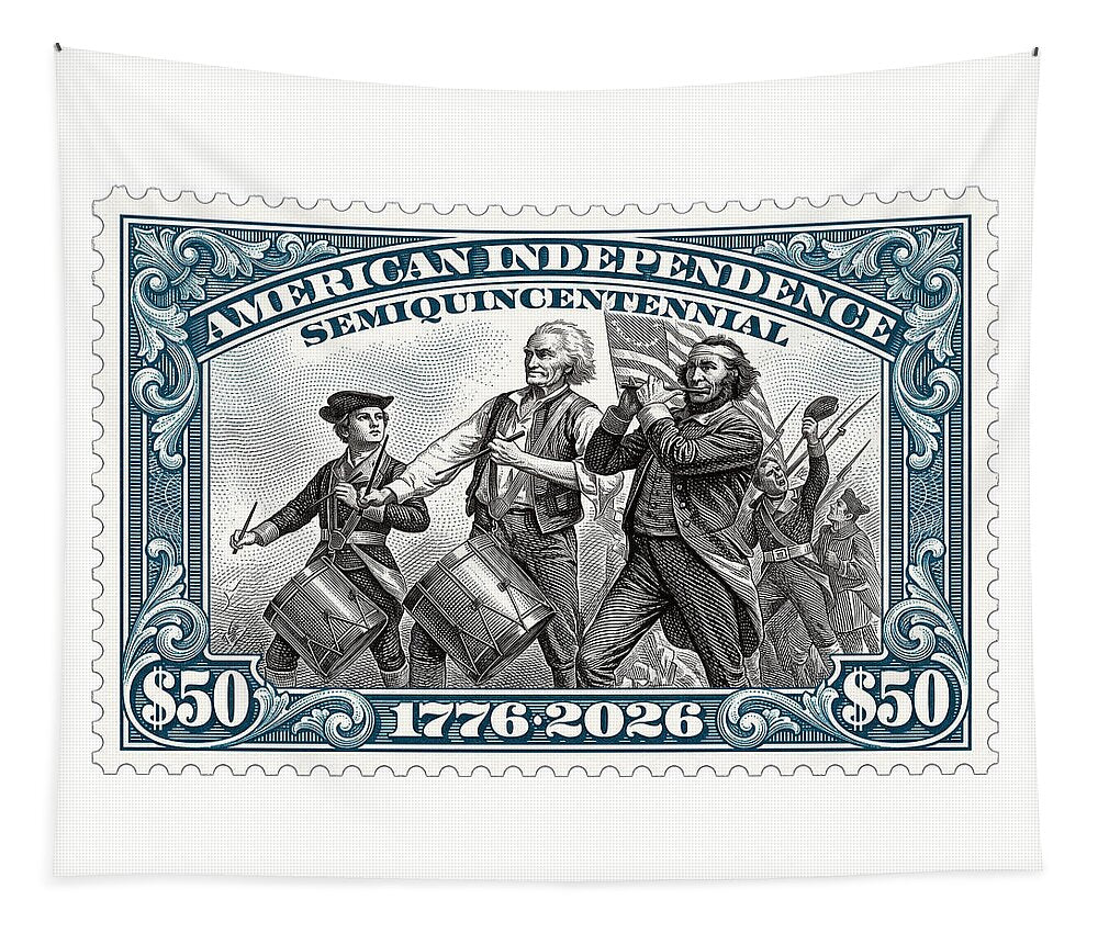 Spirit of '76 Stamp $50 - Tapestry