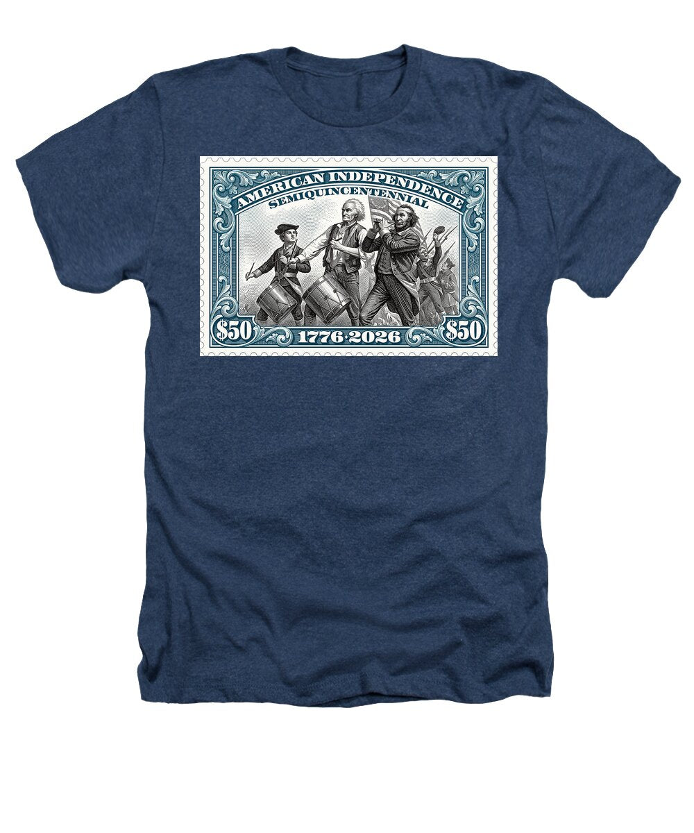 Spirit of '76 Stamp $50 - Heathers T-Shirt