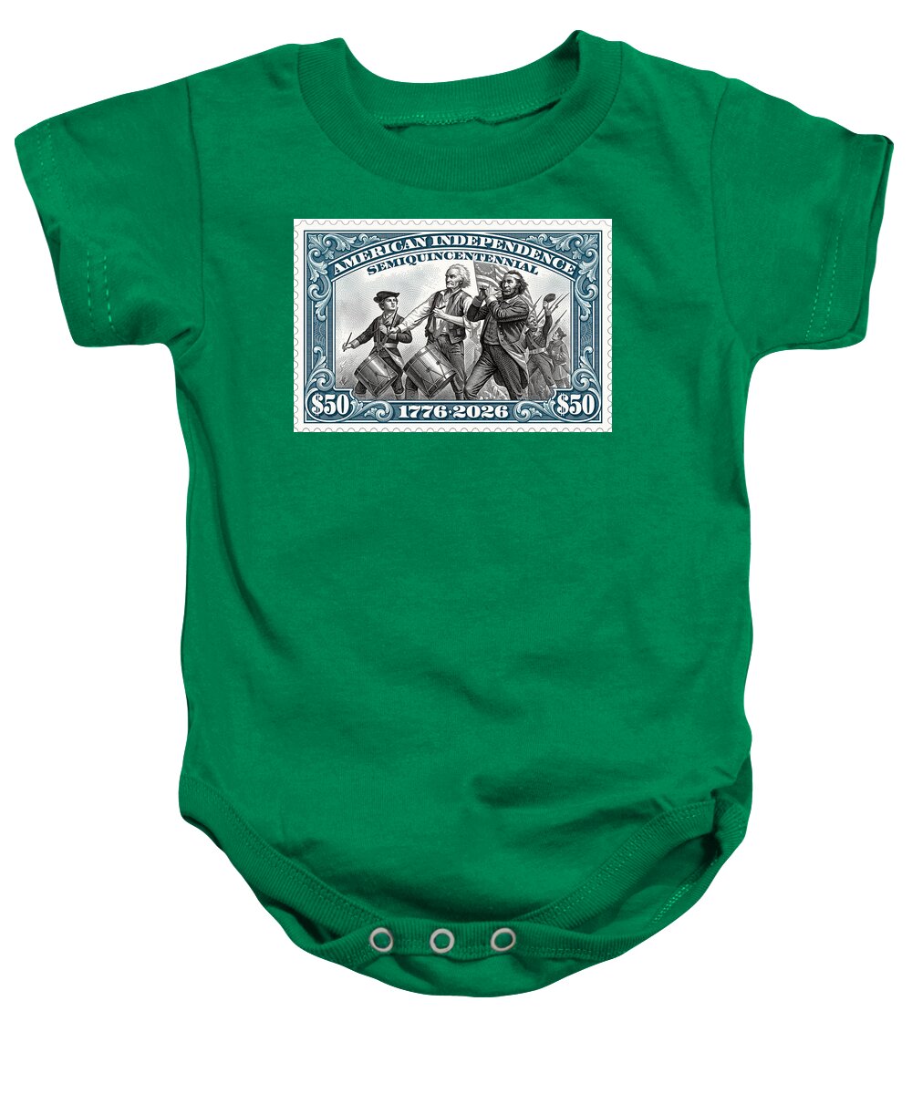 Spirit of '76 Stamp $50 - Baby One-Piece