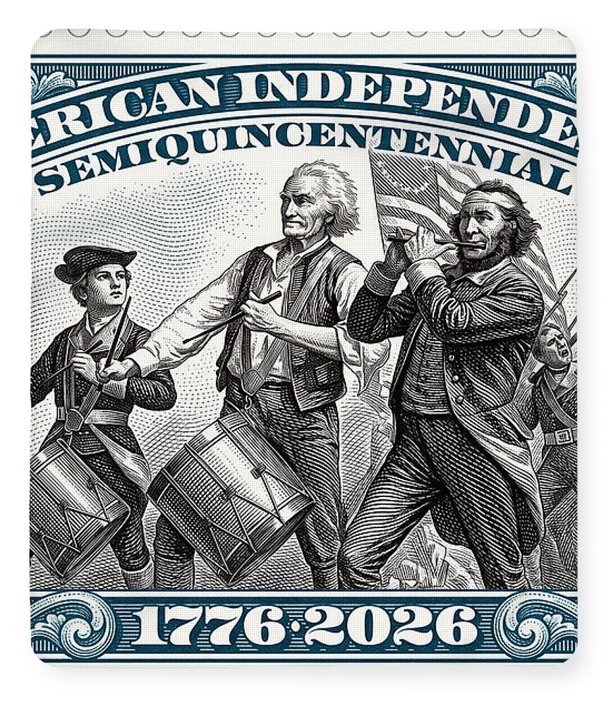 Spirit of '76 Stamp $50 - Blanket