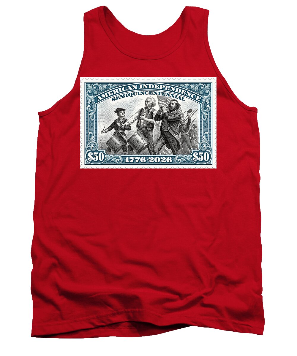 Spirit of '76 Stamp $50 - Tank Top