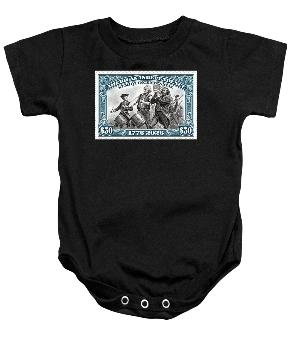 Spirit of '76 Stamp $50 - Baby One-Piece
