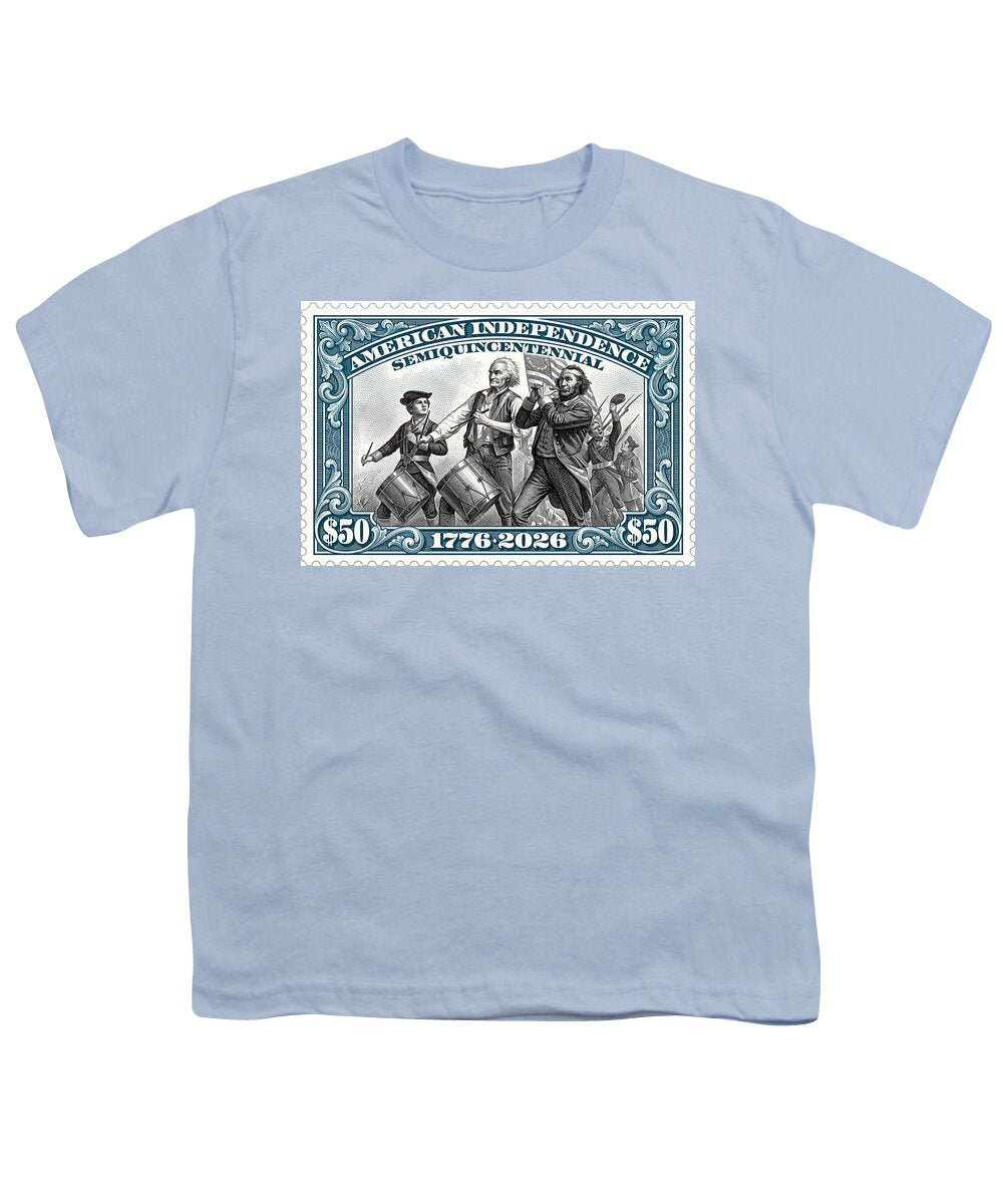 Spirit of '76 Stamp $50 - Youth T-Shirt