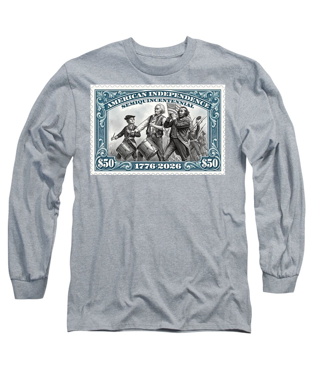 Spirit of '76 Stamp $50 - Long Sleeve T-Shirt