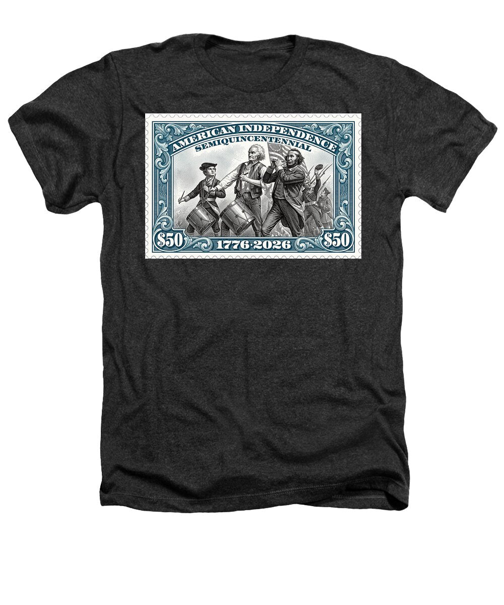 Spirit of '76 Stamp $50 - Heathers T-Shirt